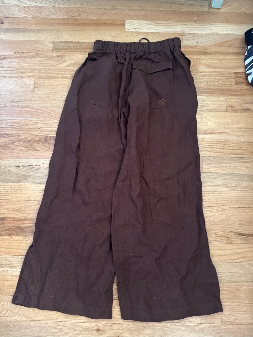 Nelle Atelier Tommy Linen Slit Pant - Picture 3 of 6
